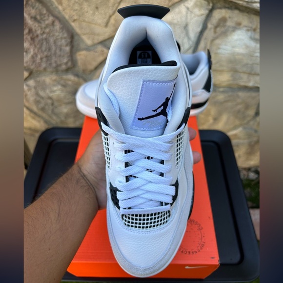 Air Jordan 4 “Military Black” Size 13 Men’s - Picture 7 of 11